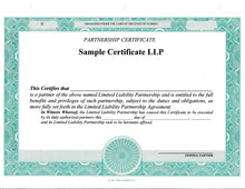 Blank LP Certificates - Set of 100