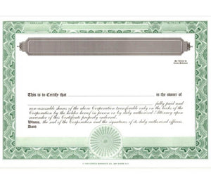 NFP Certificates - Blank NFP Certificates - Set Of 250